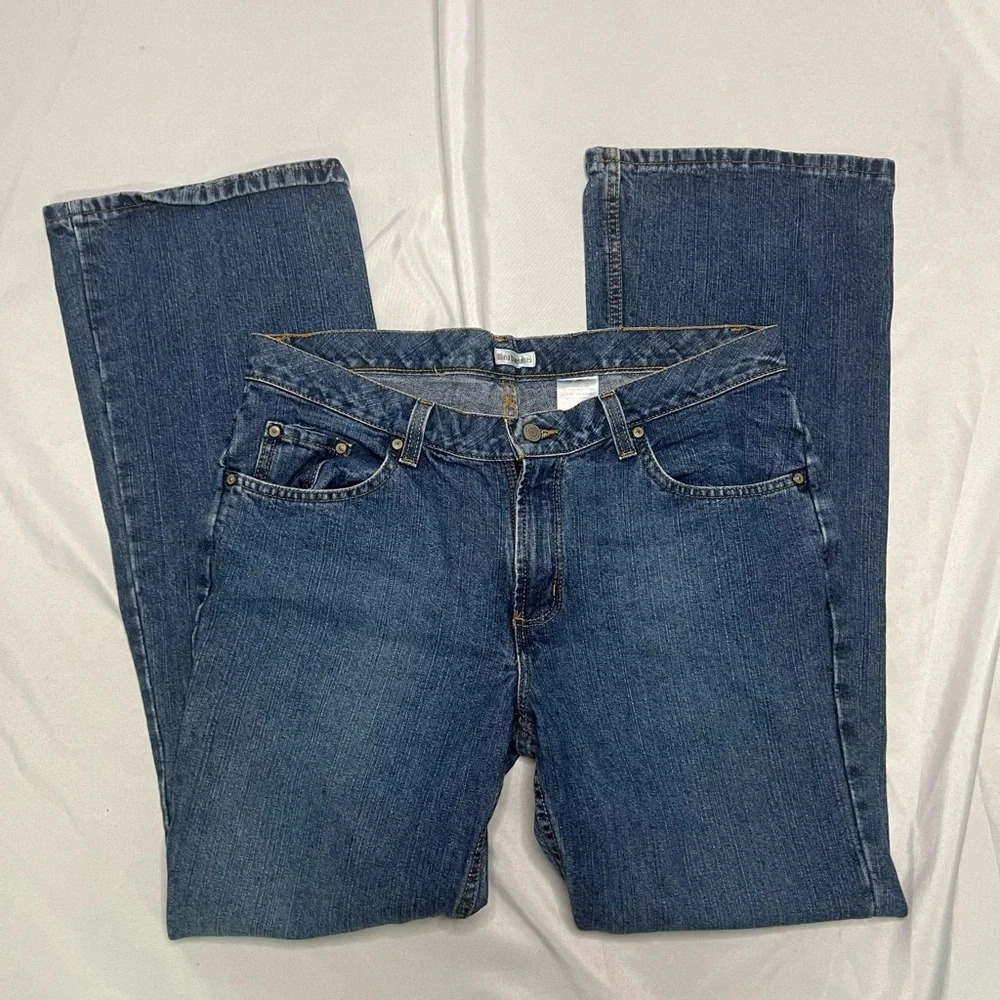 No Boundaries Medium Wash Flare Leg Jeans - size 11A - Picture 7 of 8